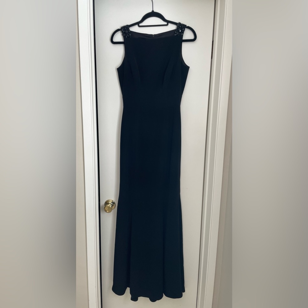 Black Wayne Clark Gown